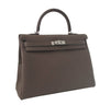 Hermes Kelly 35 Taupe New Side