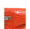 Hermes Kelly Long Wallet Orange Used Detail