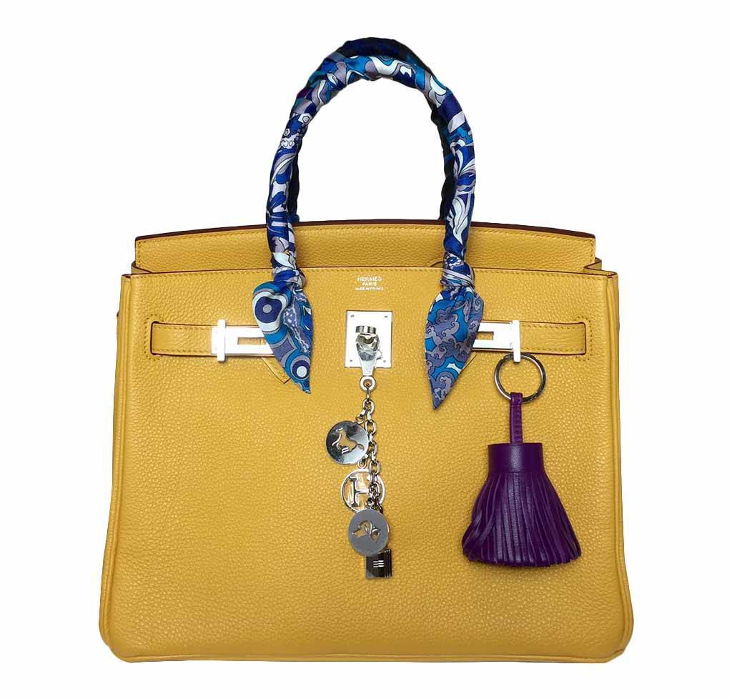 Hermès Birkin 30 Soleil Yellow Bag