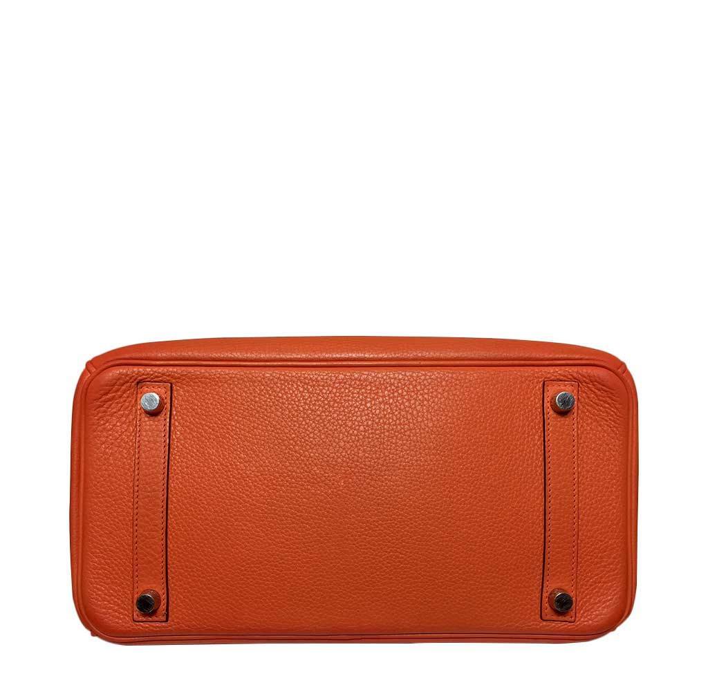 Hermès Birkin 30 Feu Orange Bag - Default Title / orange in 2023