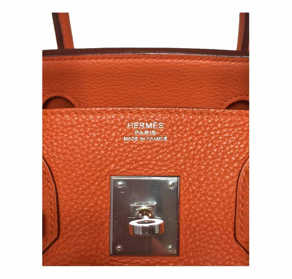 Hermes Kelly Handbag Cuivre Togo with Gold Hardware 32 at 1stDibs