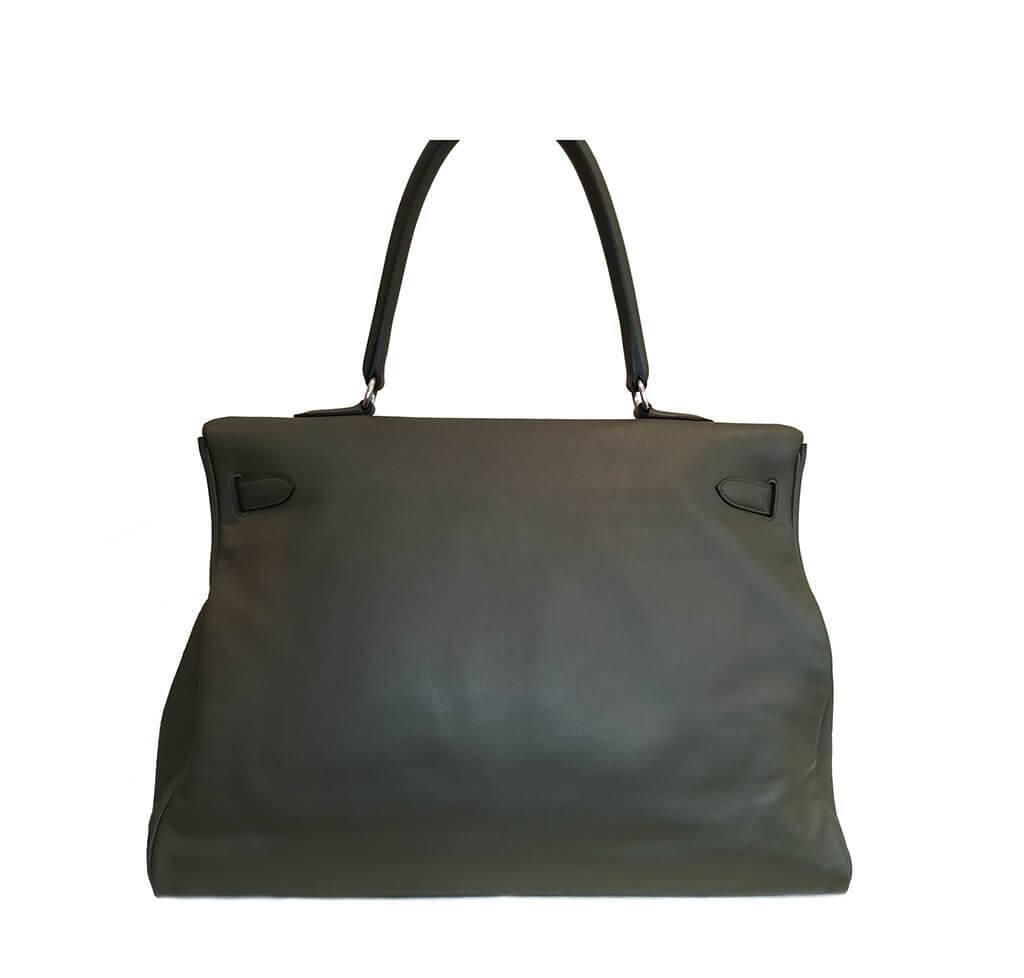 Hermès Travel Bag Kelly 50cm Vert de Gris