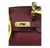 hermes birkin 30 rouge h used engraving