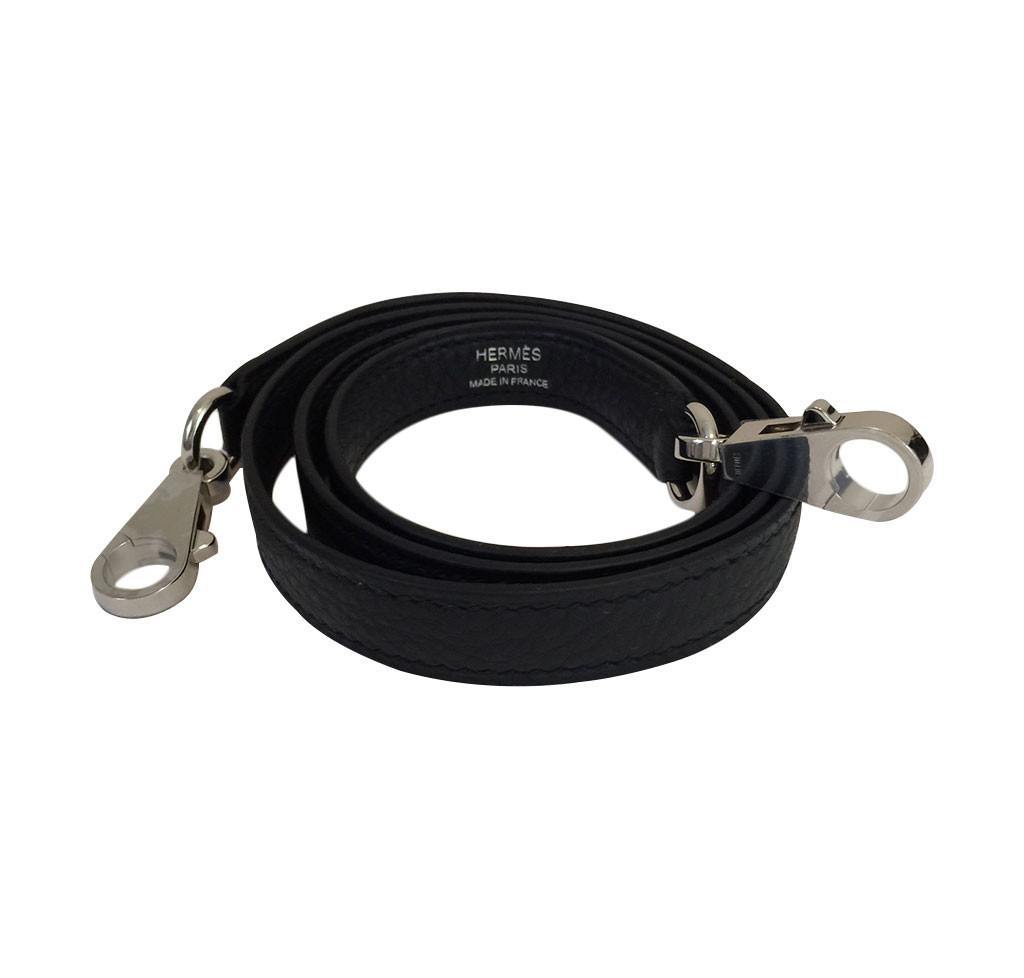 Hermès - Authenticated Kelly 28 Handbag - Leather Black Plain for Women, Never Worn