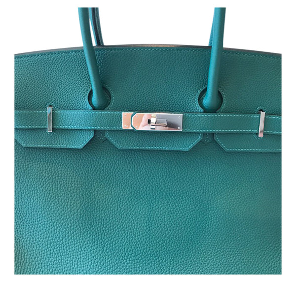 Hermès Togo Birkin 35cm Bag Malachite PHW