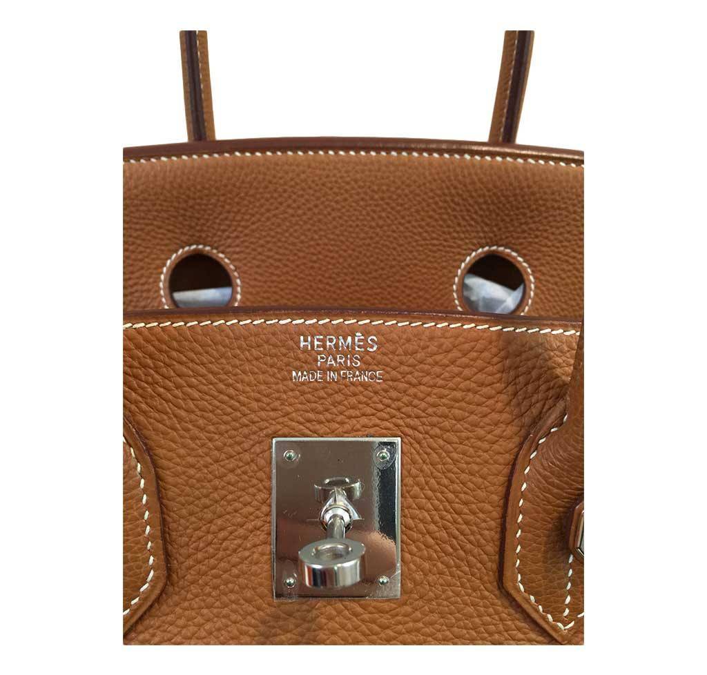 Hermès Etoupe Clemence Birkin 35 Gold Hardware, 2018 Available For  Immediate Sale At Sotheby's