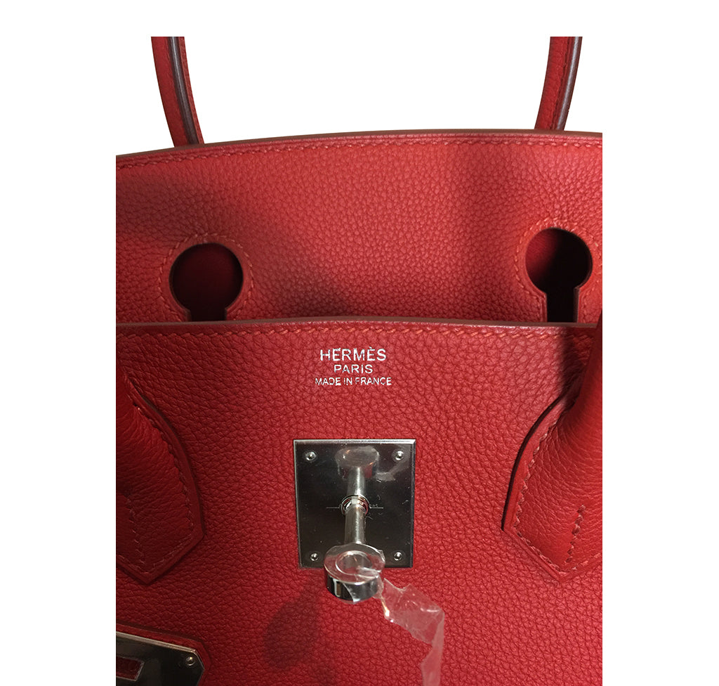 Hermes Birkin 30 Veau Togo Handbag
