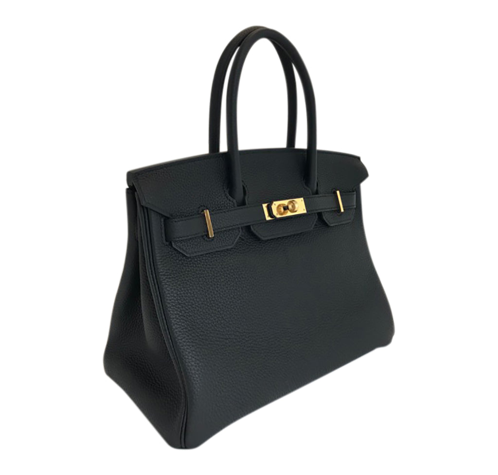 Hermès Birkin 30cm Bag Noir Black Togo Gold Hardware | Baghunter