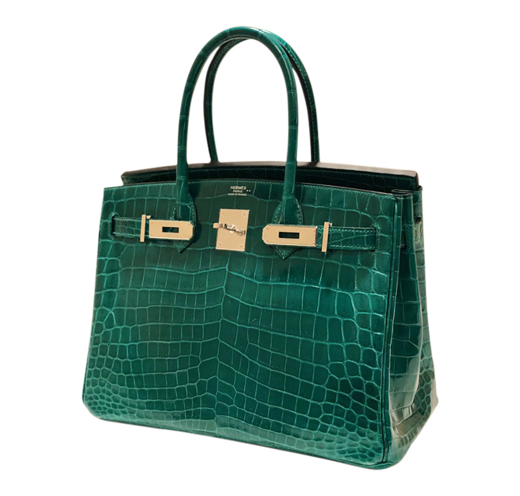 Picotin leather bag Hermès Green in Leather - 20784487