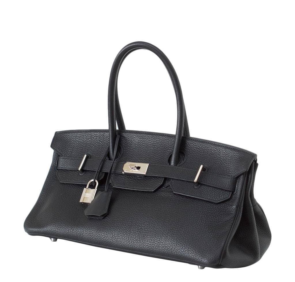 Hermès - Authenticated Birkin 35 Handbag - Leather Black Plain for Women, Never Worn