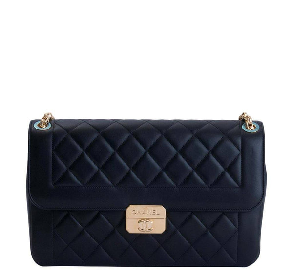 Chanel Flap Bag Black Lambskin