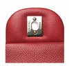 chanel double flap jumbo red used engraving