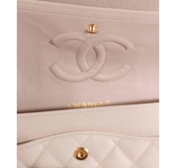 Chanel 2.55 Medium Bag Light Gray