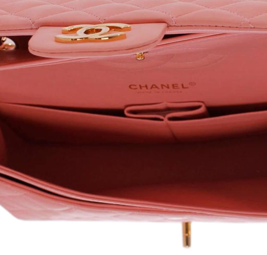 Chanel 2.55 Bag Pink Lambskin Leather