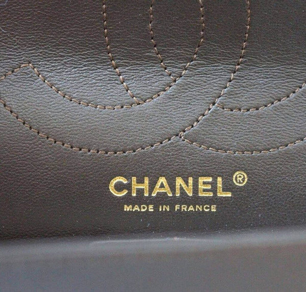 Chanel 2 55 Medium Bag Dark Khaki New Logo
