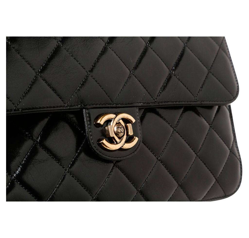 Chanel Medium Perfect Edge - Lambskin Black