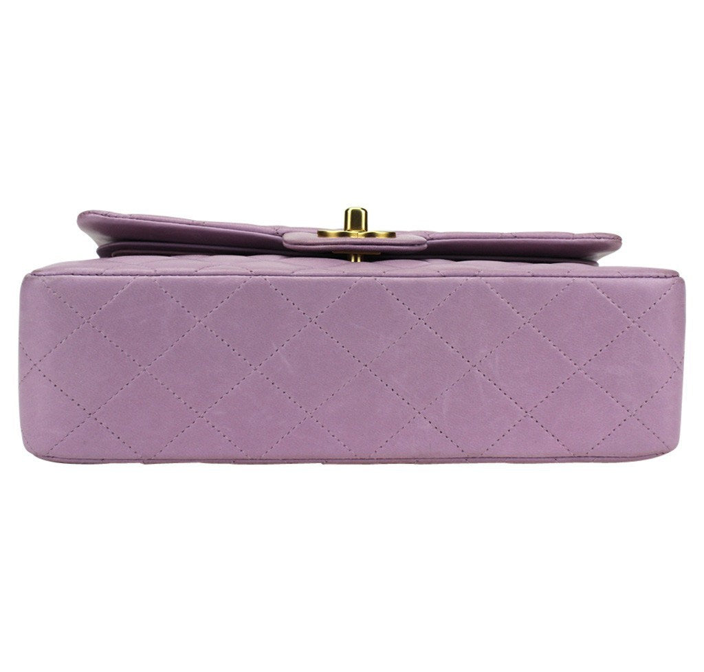 Chanel Flap Bag Light Purple Lambskin