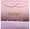 Chanel Flap Bag Light Purple Used embossing