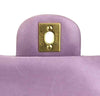 Chanel Flap Bag Light Purple Used engraving