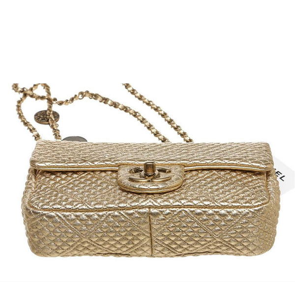 chanel 15C coin classic gold new bottom