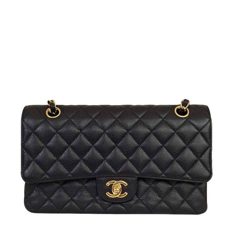 Chanel Black Classic Medium Flap Bag