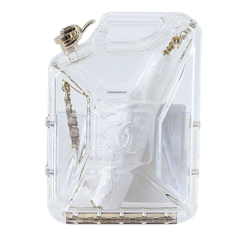 Chanel Jerry Can Bag Plexiglass Runway, Limited Edition