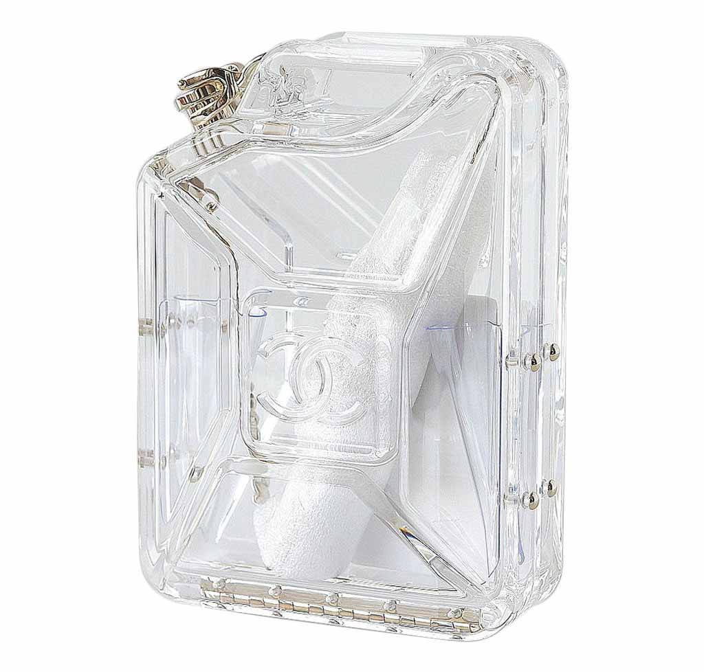 Chanel by Karl Lagerfeld Limited Edition Black and White Lucite