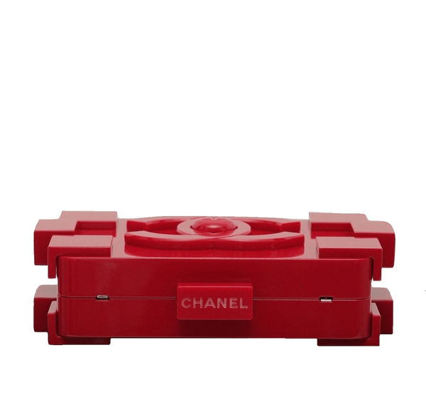 Chanel Lego Brick Red Used Top