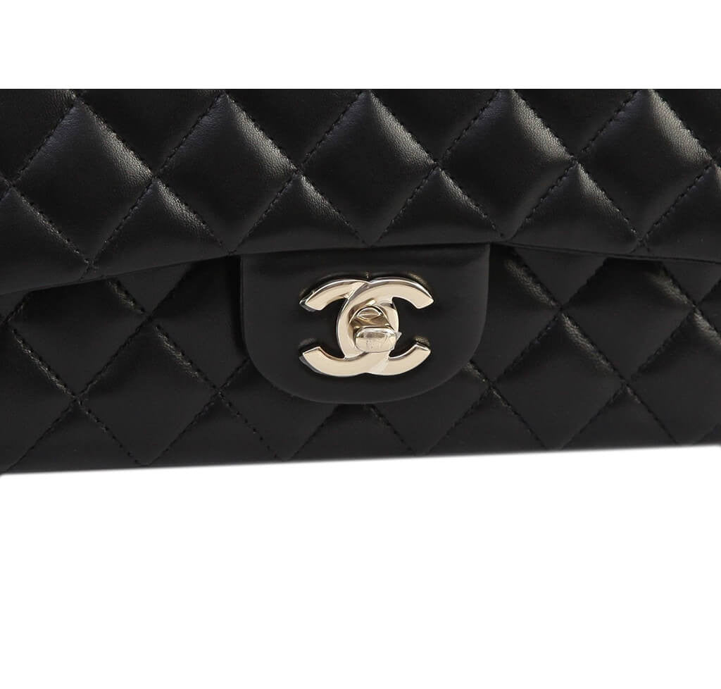 Chanel Mini Shoulder Bag Black Gold Hardware
