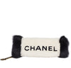 Chanel Muff Bag Black White Fur