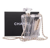 Chanel Perfume Bottle Bag Clear Plexiglass
