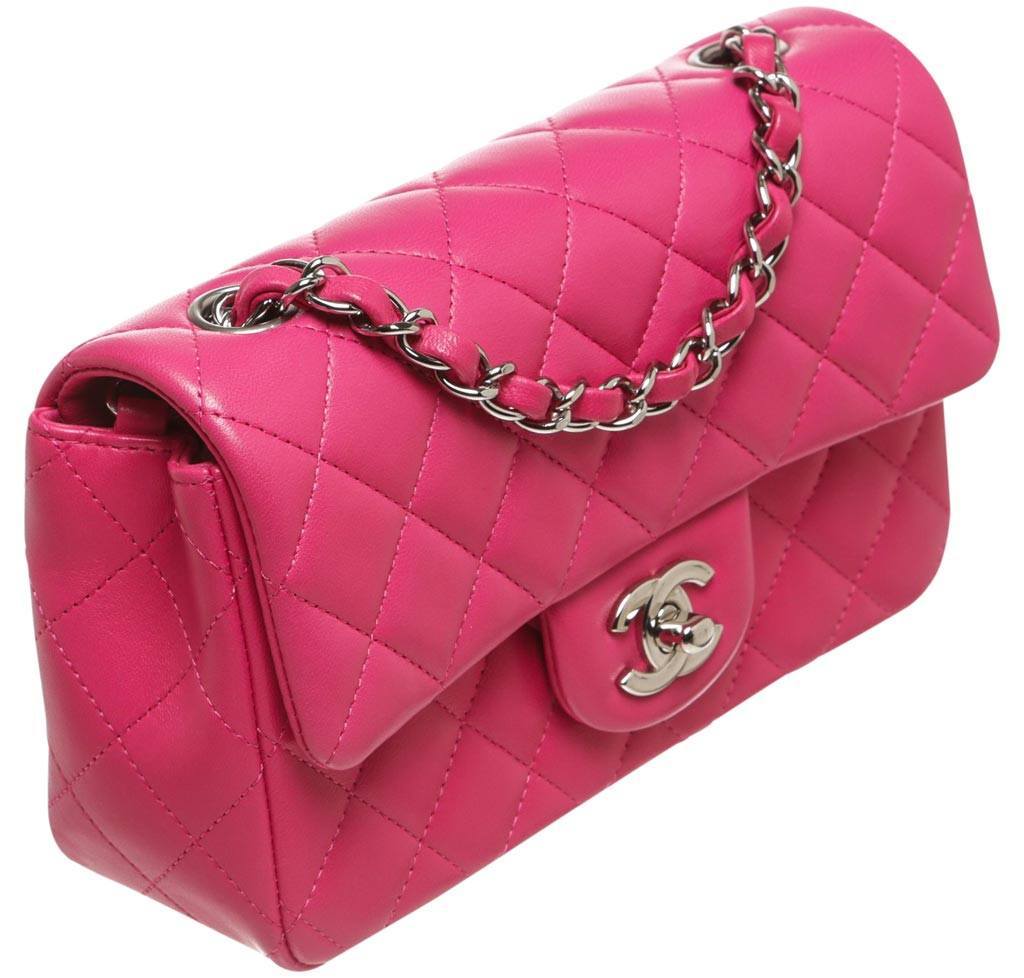 Chanel Candy Pink New Mini Classic Flap Bag ○ Labellov ○ Buy and