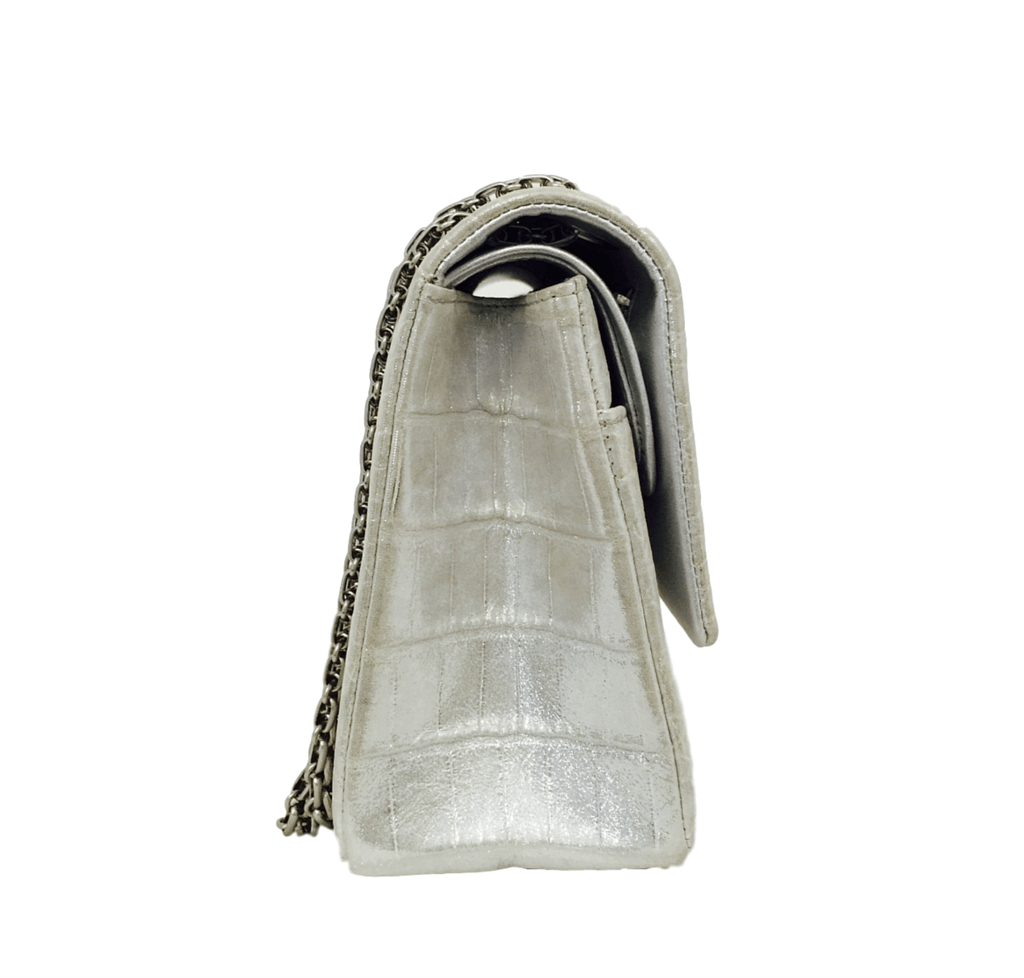mini silver chanel bag