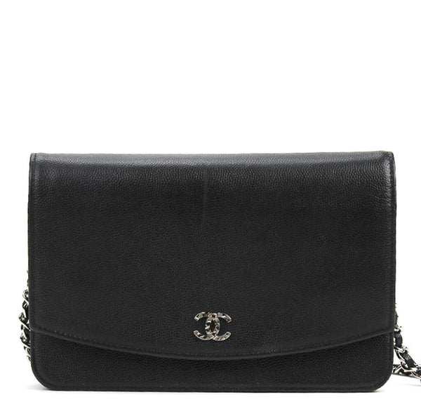 Chanel WOC Bag Black Caviar Leather