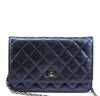 Chanel WOC Bag Dark Blue Lambskin 