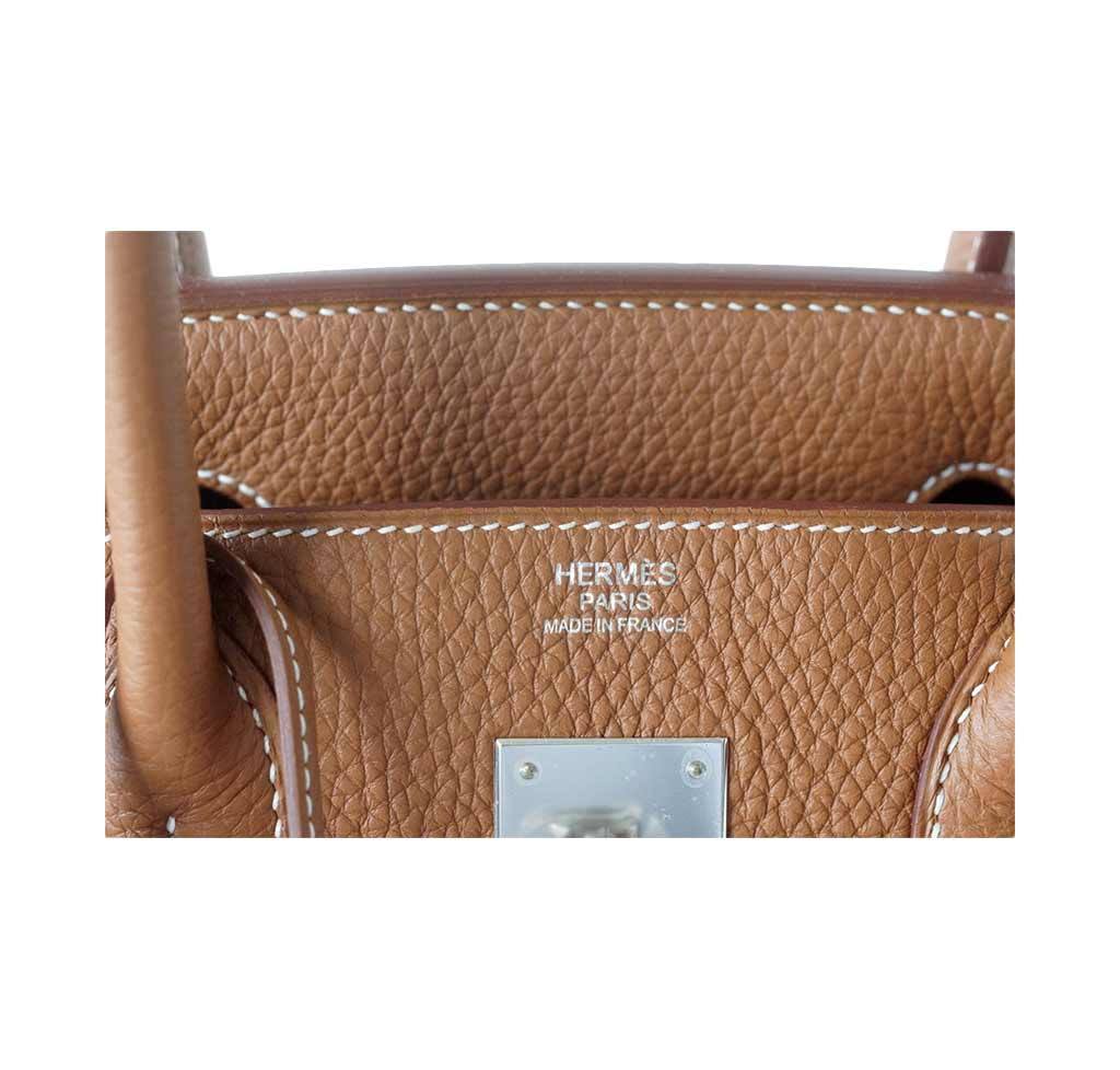 Hermès Birkin 30 Gold - Togo Leather PHW