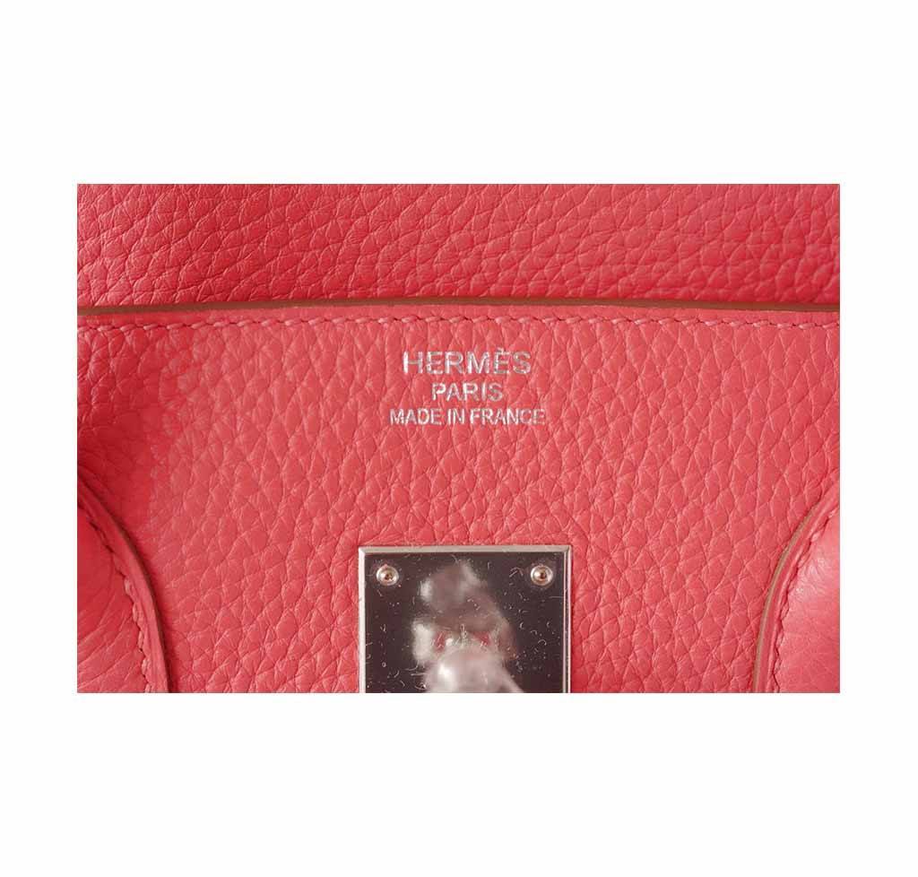 Hermes Birkin 35 Rose Jaipur Bag