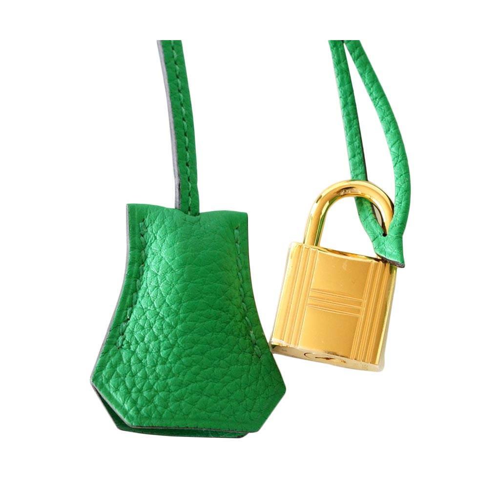 Hermes Birkin 35 Bag Bamboo Togo Leather with Gold Hardware