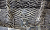 Hermès Birkin 25 Bag Ombre Lizard Palladium pristine embossing