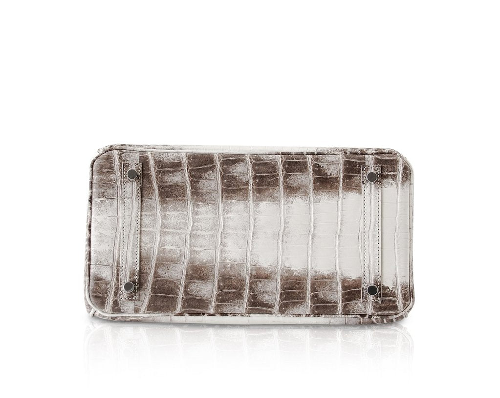 Hermès Birkin 30 Blanc Himalaya Crocodile Bag replica - Affordable Luxury  Bags
