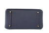 Hermes Birkin 35 navy rouge Limited Edition Epsom gold pristine bottom