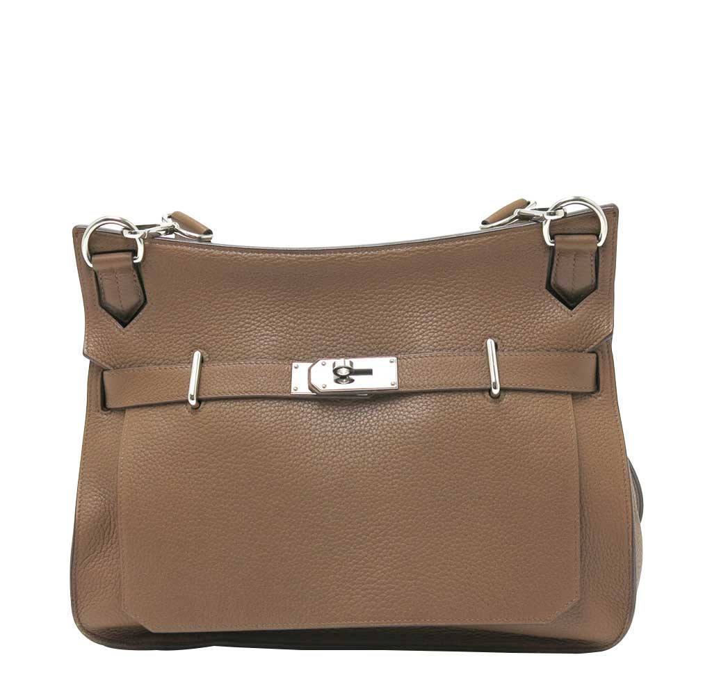 Hermès Jypsiere 34 Gold - Taurillon Leather PHW | Baghunter