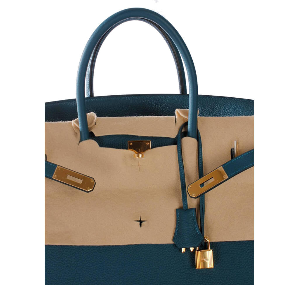 Hermès Stunning Hermes Birkin handbag 40 cm in cobalt blue Togo