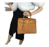 Hermes Birkin 30 Gold Ostrich Used Front Open