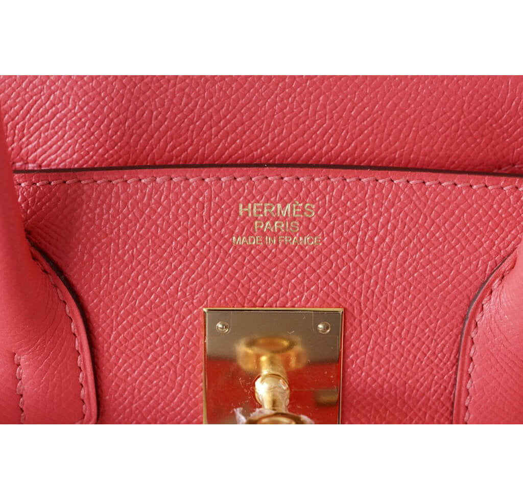 Hermès Birkin 30cm Bag Rose Jaipur - Epsom Leather Gold Hardware