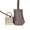 Hermès Birkin 30 Bi-Color Special Order Bag palladium pristine lock keys clochette