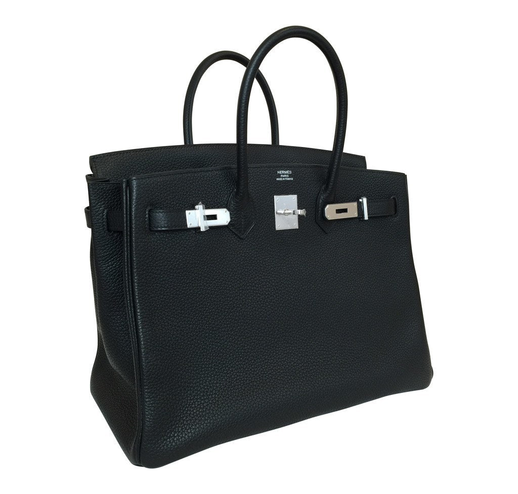 Hermès Black Togo Birkin 35 PHW, myGemma, CH