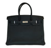 Hermes Birkin 35 Black Togo Bag 