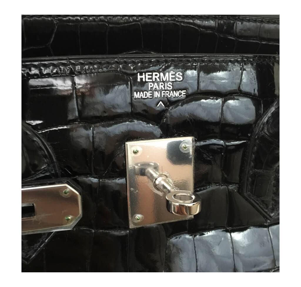 hermes black crocodile birkin bag price, Off 65%
