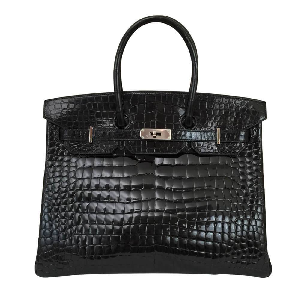 Hermes crocodile briefcase Clearance